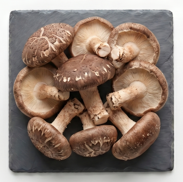 lion's mane and oyster mushrooms
